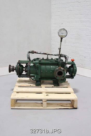 Used Worthington WDR 16 4-Stage High Pressure Pump #32731