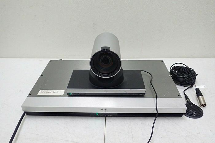 Used Cisco Tandberg TTC6-11 Codec C40 w/ Camera TTC8-02 & Audio-Technica AT841UG