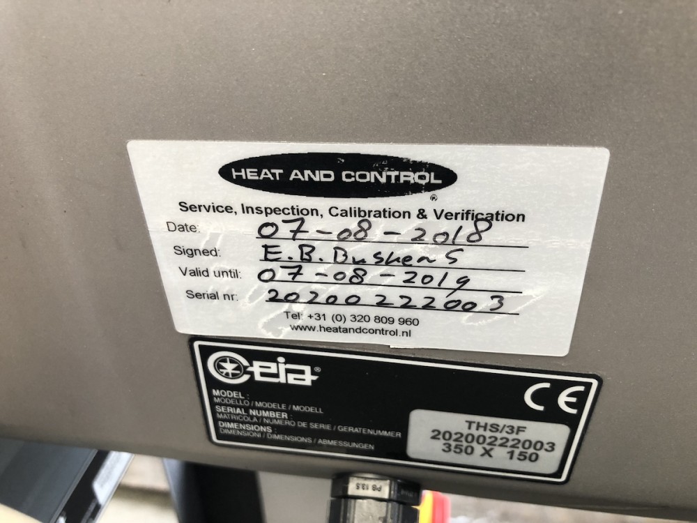 Used Ceia metaldetector with automatic reject