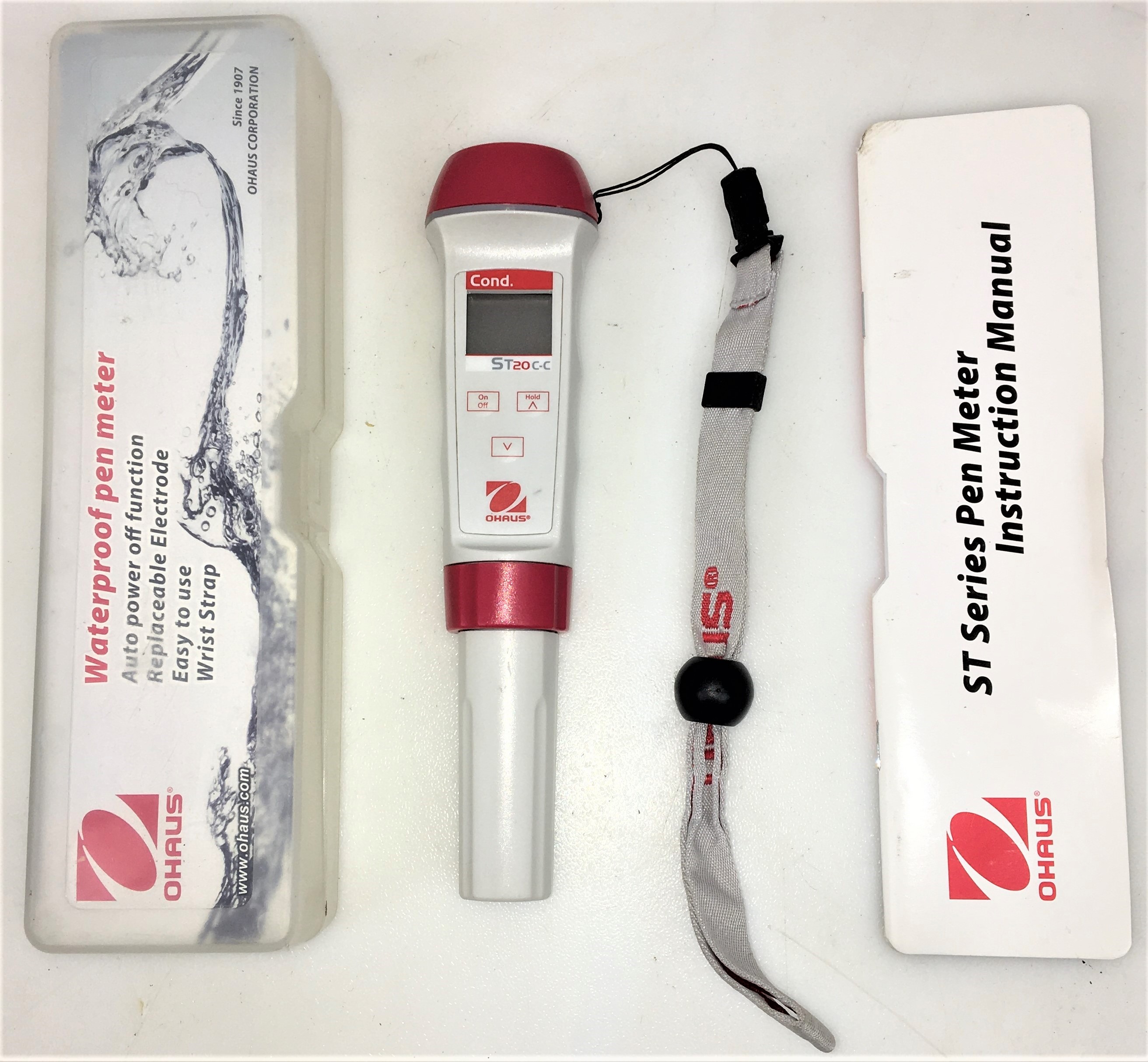Used Ohaus Starter ST20C-C Waterproof Conductivity Pen Meter