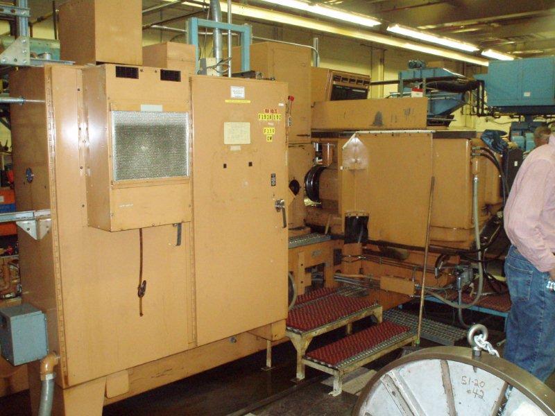 Used 12" x 80" SHEFFIELD "CRUSH­TRUE" Model 187 D CNC Crush Form Cylindrical Grinder; S/N 400824