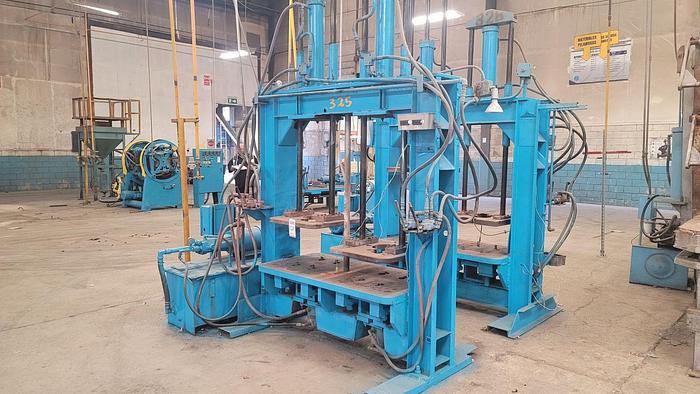 Used HYDRAULIC PRESS FOR DOUBLE CAST