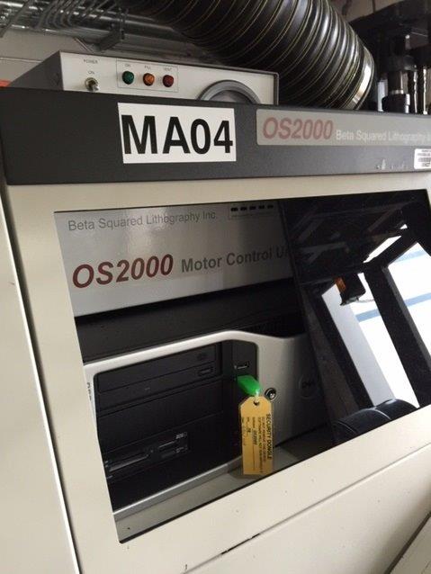 Used Beta Squared Model OS2000 Micralign Mask Scanner (non contact)