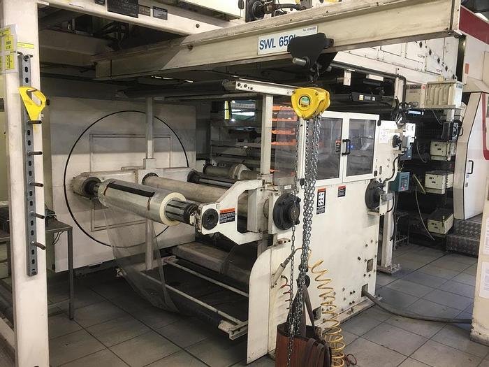 Used 40" (1.0M) PCMC VISION MAX 8 COLOR FLEXOGRAPHIC CI PRINTING PRESS