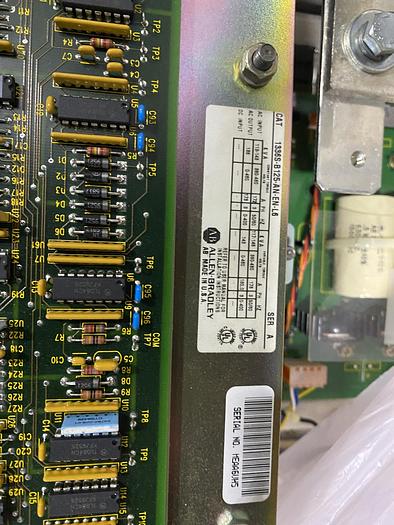 Used ALLEN BRADLEY MODEL 1336S DRIVE UNUSED
