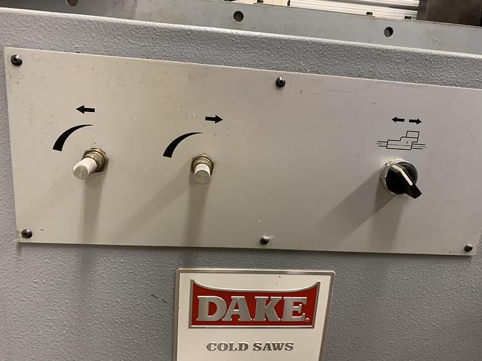 Used DAKE Automatic Cold Saw Model OMP EUROMATIC 370 PPL 14.5"