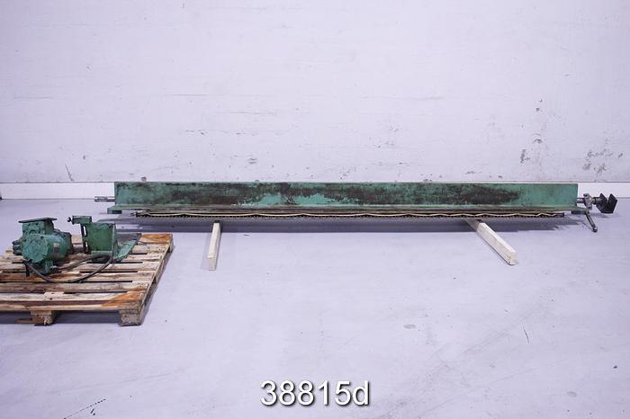 Used Doctor Blade, 122.75" Length, 7x11" Scoop #38815