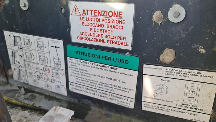 Usato Mini Pala Bobcat 553