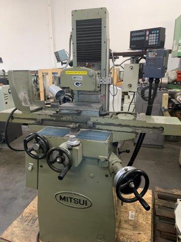 Used 6" x 12", MITSUI MSG-200DH, DRO, ELECTRO MAGNETIC CHUCK Our stock number: 5525