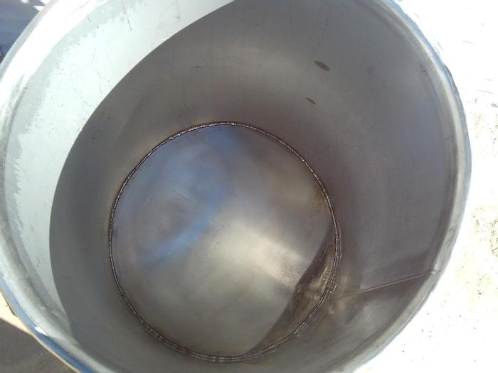 Used Tank, 25 Gallon, S/st, 17" x 28", OT/SB, Portable #S743634