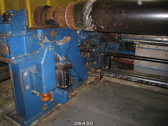 Used Gl&V  Horizontal Track Reel, 146" Face, 36" Diameter Drum, 60 Hp, Vfd #26430