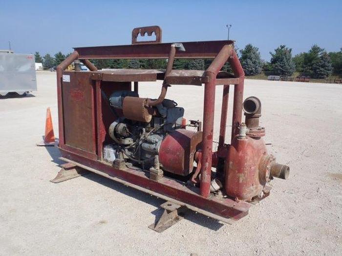 Used Gorman Rupp - Diesel Engine 4in Trash Pump