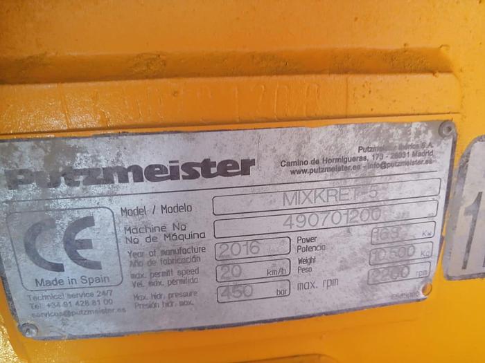 Usado 2016 MINIMIXER PUTZMEISTER