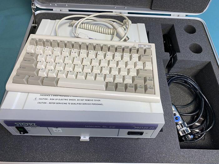 Used Storz telecam SL pal 202120 20 mit Kamerakopf und Tastatur