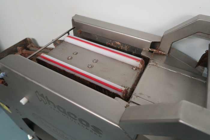 Used Hacos HML240S semi automatic moulding line