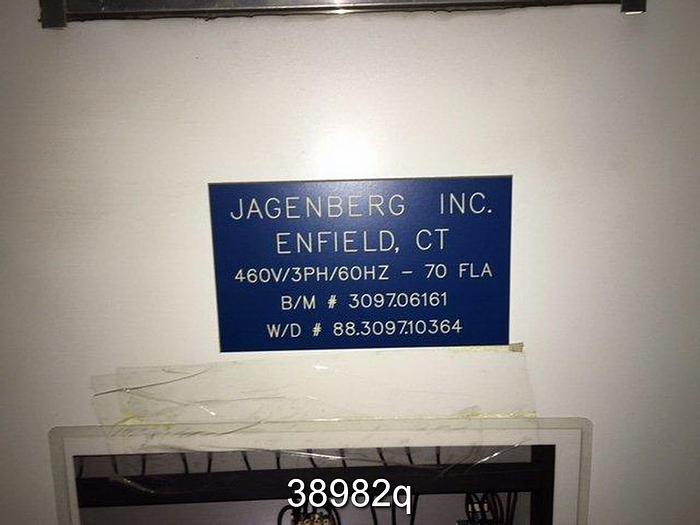 Used Jagenberg  SYNSTAR-E 1996 Dual Rotary Knife Sheeter, 65" Sheet Width #38982