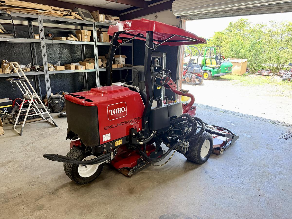 Used 2018 Toro Groundsmaster 3500-D Sidewinder