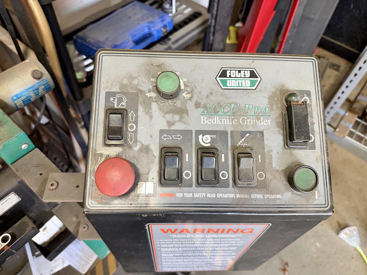 Used Foley 670 Bedknife Grinder