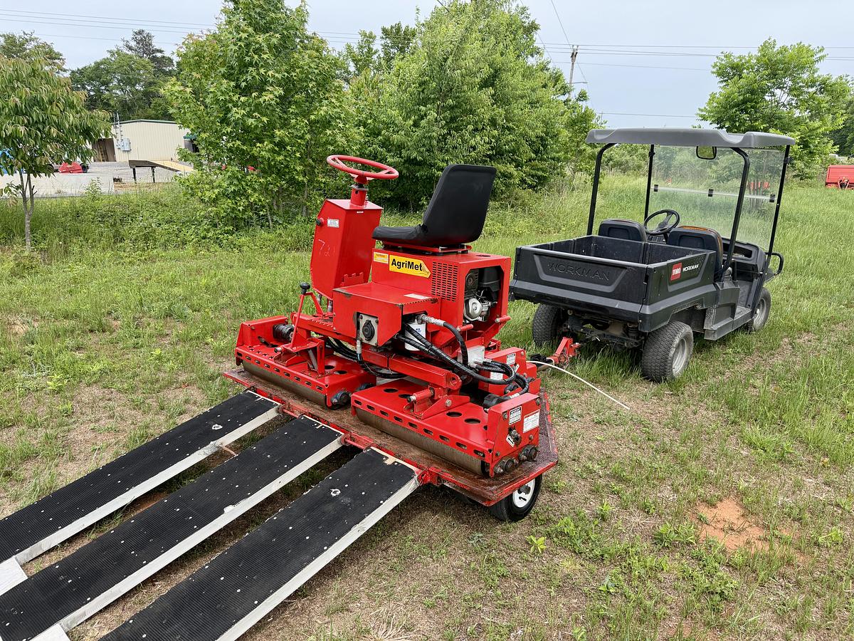 Used Agrimetal 660 Greens Roller