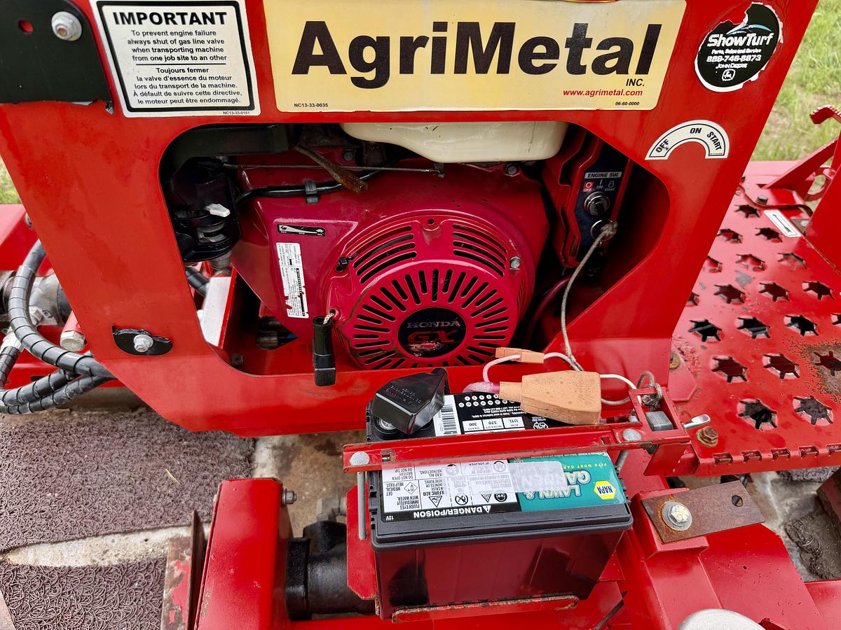 Used Agrimetal 660 Greens Roller