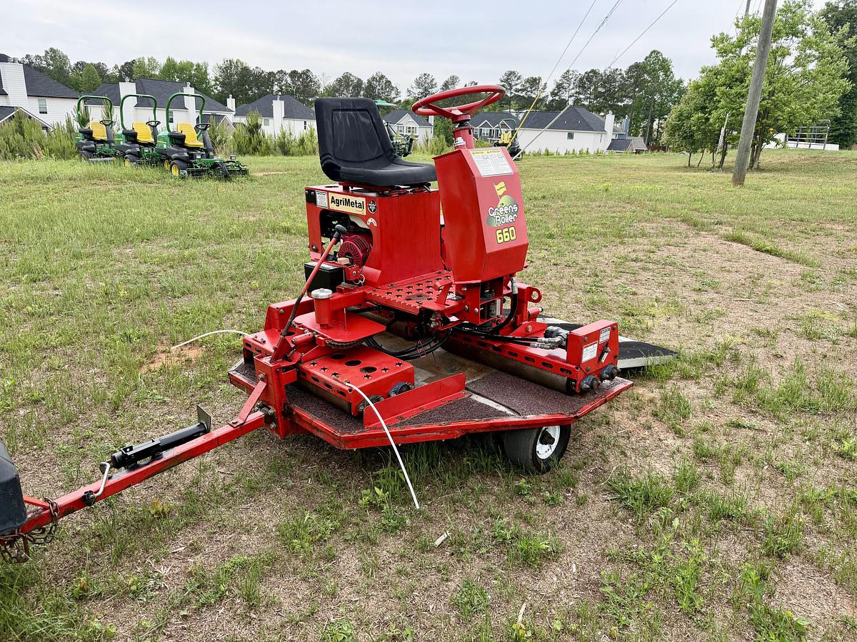Used Agrimetal 660 Greens Roller