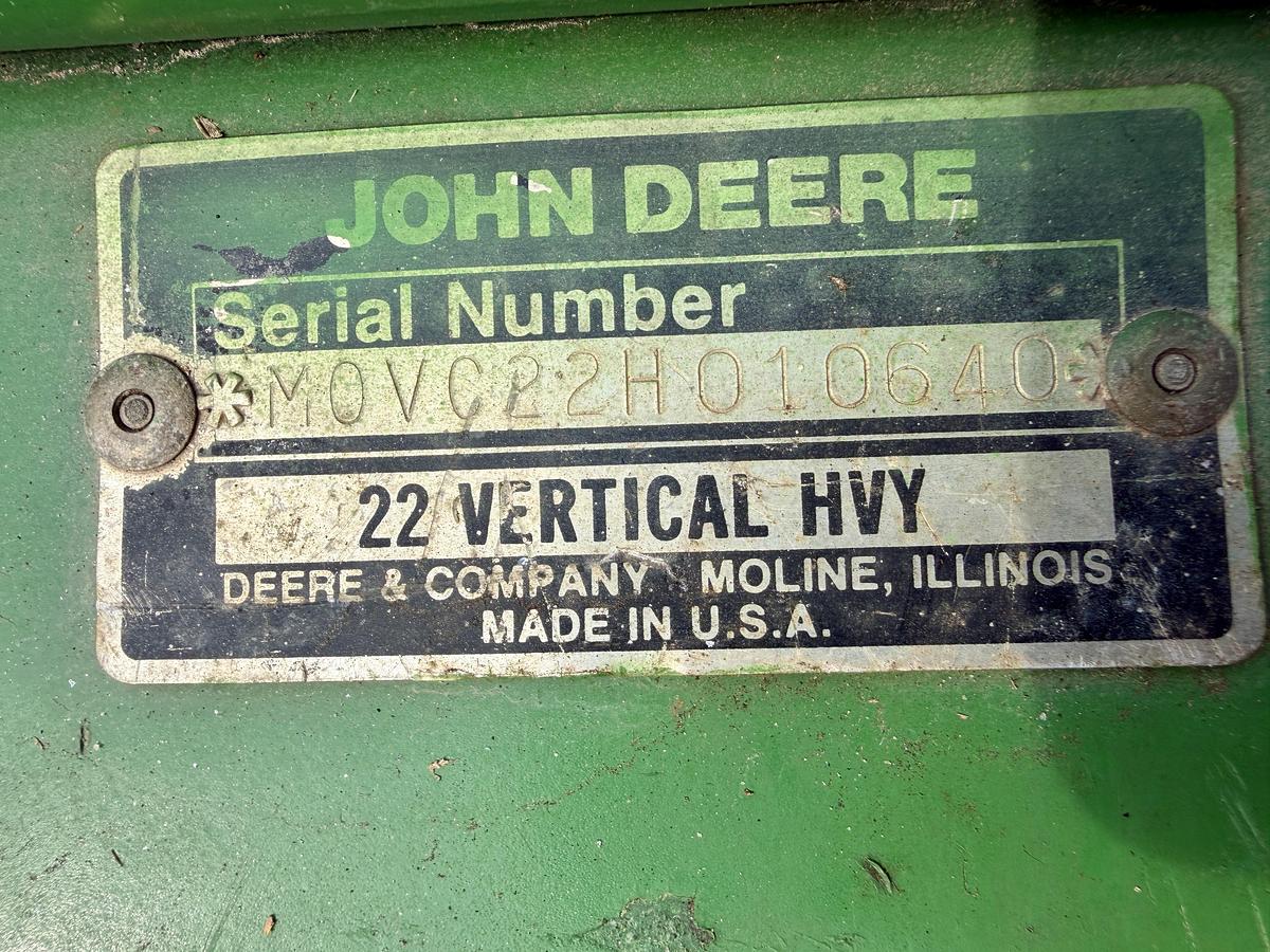 Used John Deere Fairway Verticut Reels