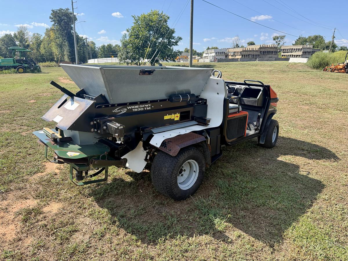 Used 2013 Cushman Truckster with Turfco 1530