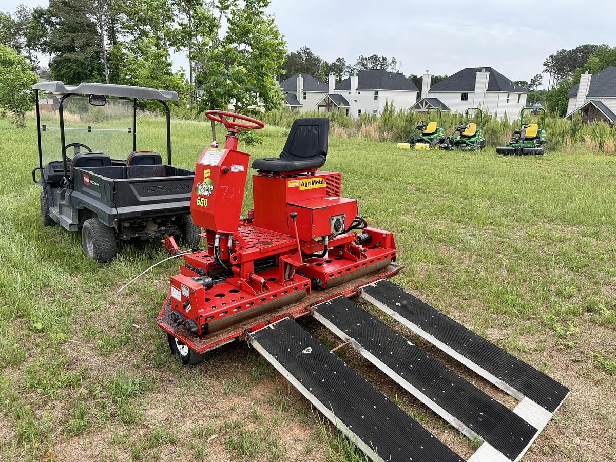 Used Agrimetal 660 Greens Roller