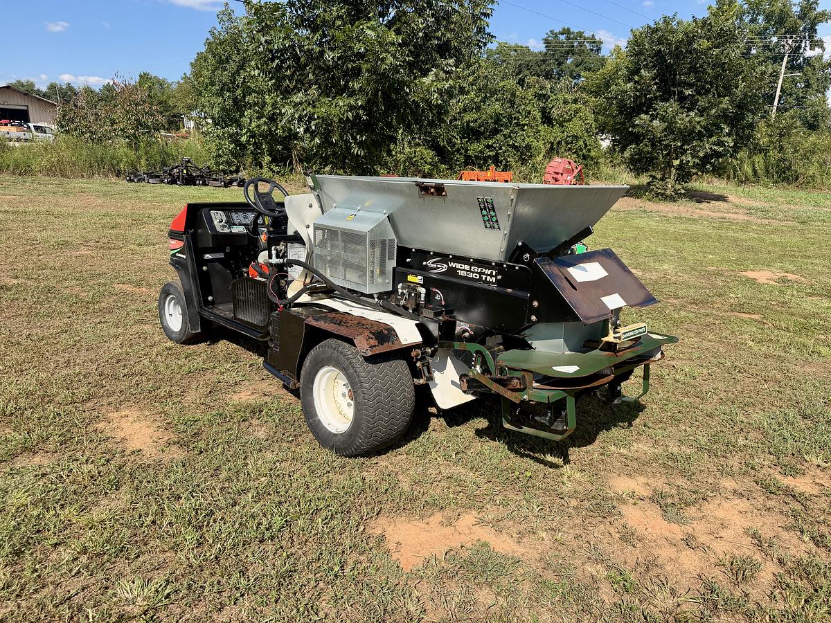 Used 2013 Cushman Truckster with Turfco 1530