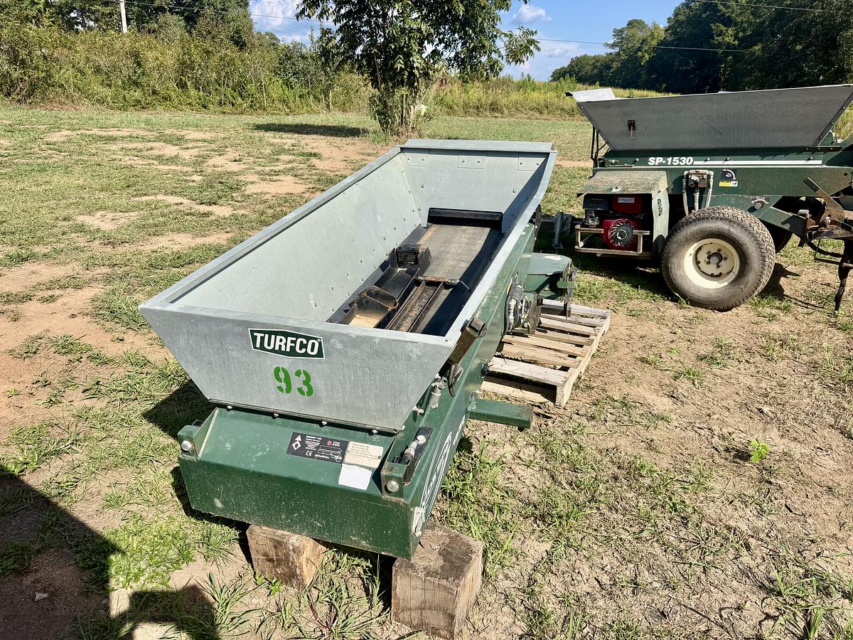 Used Turfco 1530 Wide Spin Top Dresser