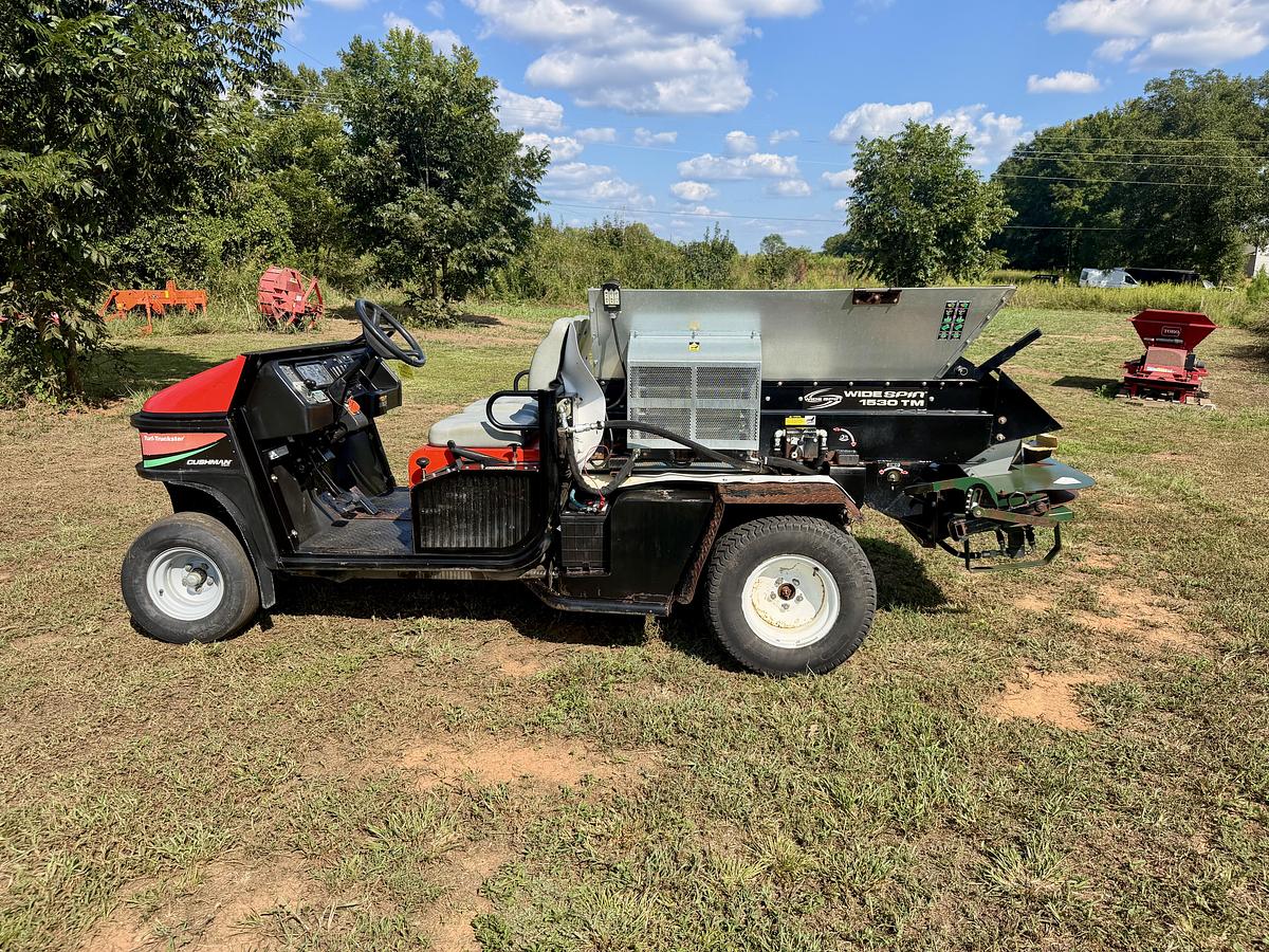 Used 2013 Cushman Truckster with Turfco 1530