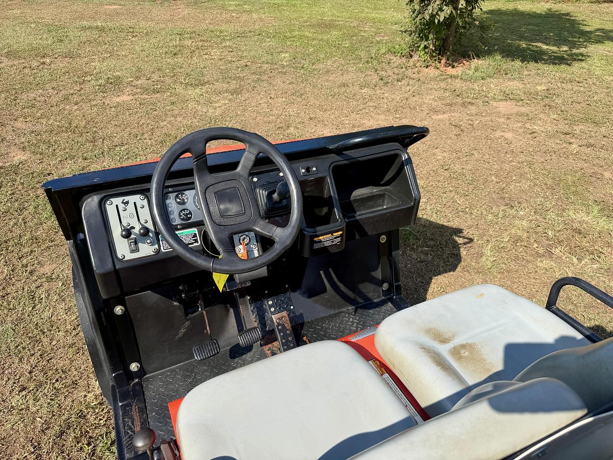 Used 2013 Cushman Truckster with Turfco 1530
