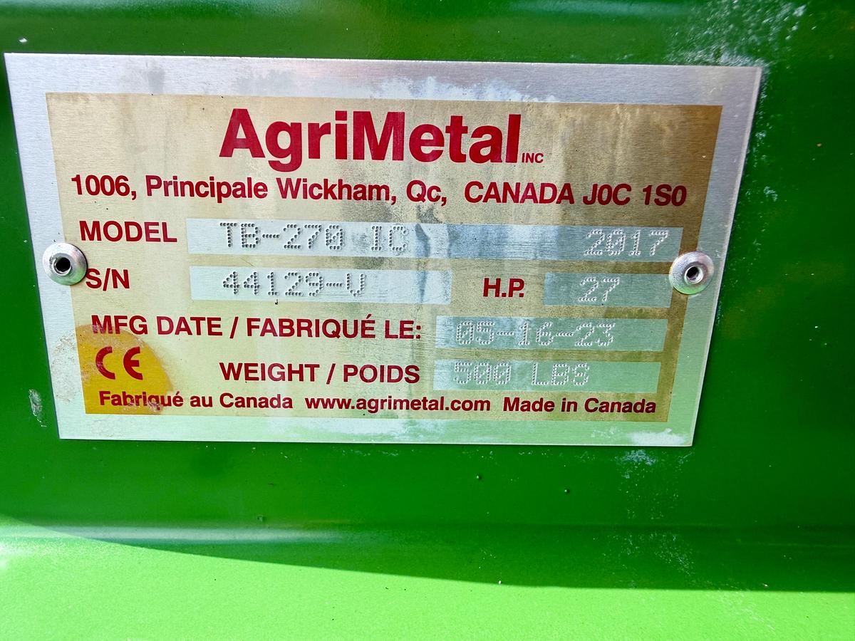 2023 Agrimetal TB-270 Debris Blower