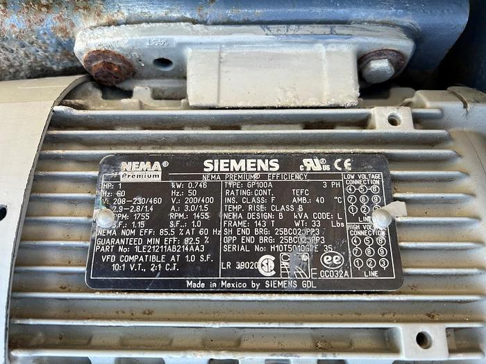 Used Burner, 1.25MM, Eclipse, Model RM100, 1800 Deg. F #C744885