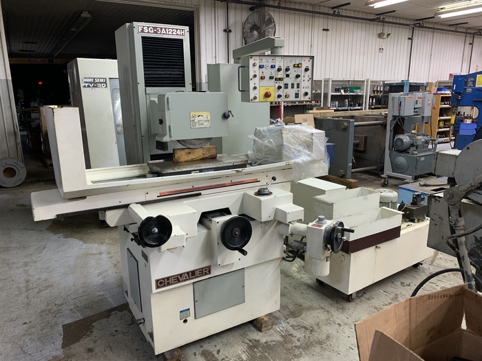Used CHEVALIER 12" X 24" HYDRAULIC SURFACE GRINDER MODEL FSG-3A1224H