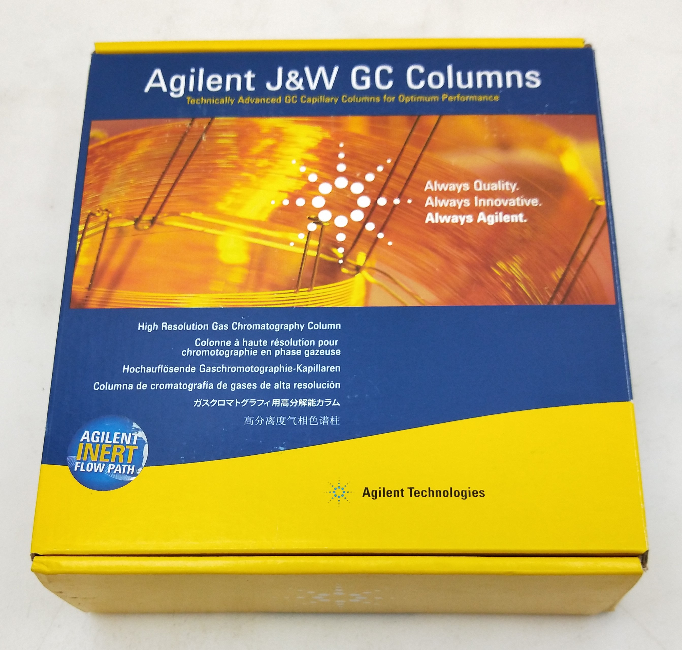 New Open Box Agilent HP-5MS UI (19091S-433UI) Capillary Column - 30M x 0.25mm x 0.25µm