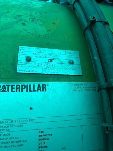 Caterpillar generators Marine Tier II with class certificates