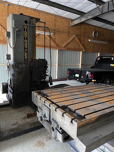 Used Giddings and Lewis 4" Horizontal Boring Bill 340-T