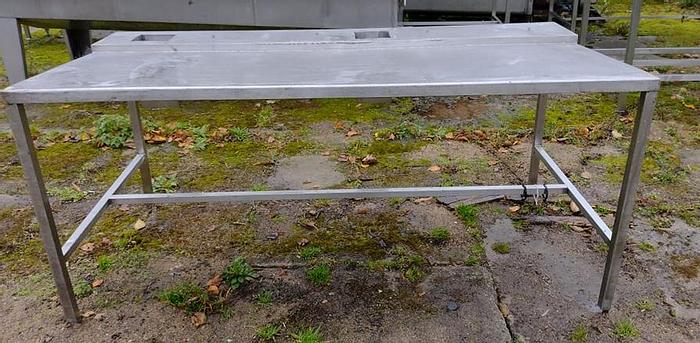 Used Stół roboczy dwustanowiskowy