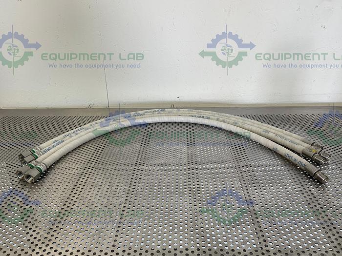 Used Saint Gobain  STHT-W-0500 Silicone Hose w/ Compression Fittings