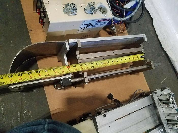 Used Electrical Connectors Assembly Machine Strip Stock Linear Automation DC Drive