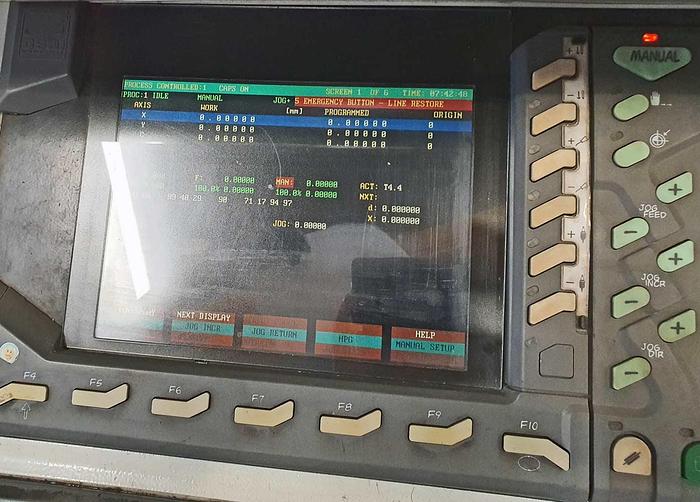 Used 2001 Intermac glass cutting table FOX shape 3700