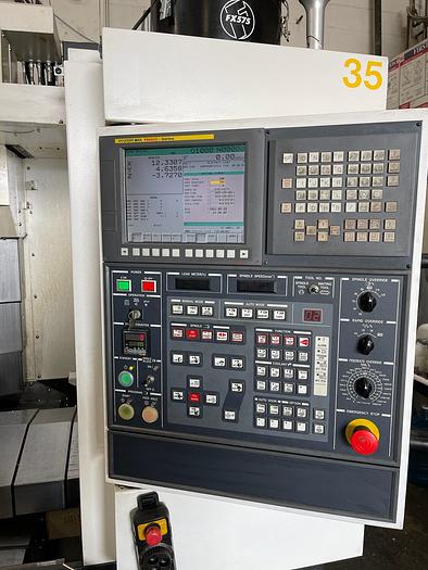 Used 2015 HYUNDAI WIA F400 CNC Vertical Machining Center (2 Available) F400