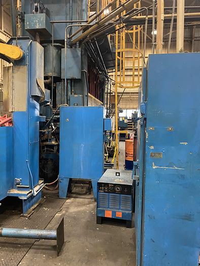 Used VERSON TRANSMAT SSDC PRESS TS2-500-156-42T, 500 TON CAPACITY, 156" X 42" BED & RAM