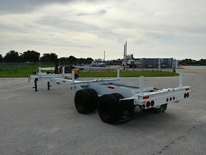 Used 2004 Butler BP-2080 TA EB Extendable Pole Trailer - H01211