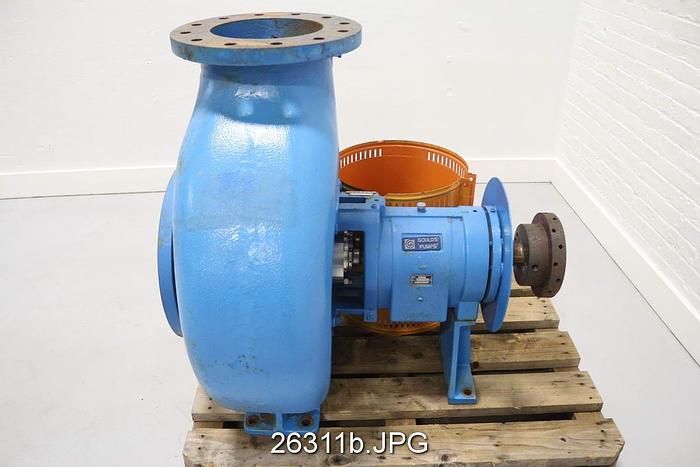Unused Goulds 3180 Goulds 3180, 10X12X16, Impeller Diameter 386X344, 7266 Gpm @ 138 Ft Head, 1780 Rpm, On Base, New #26311