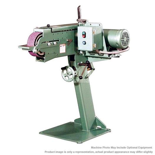 BURR KING Model 979 2-Wheel Belt Grinder