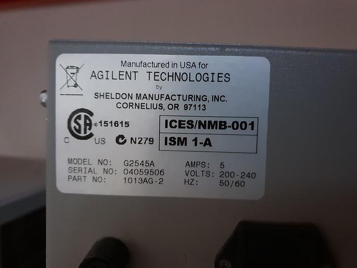 Used Agilent technologies SL G2545A Hybridization Oven
