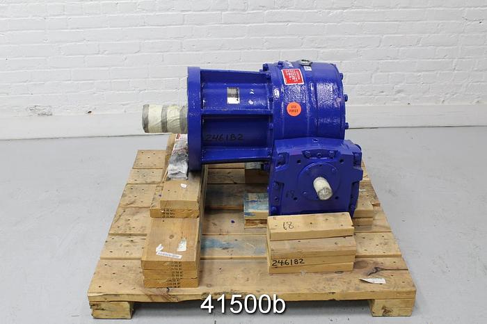 Unused Sharpe Mixers 7.5B8-49.26 Gear Box, 49.26/1 Ratio #41500