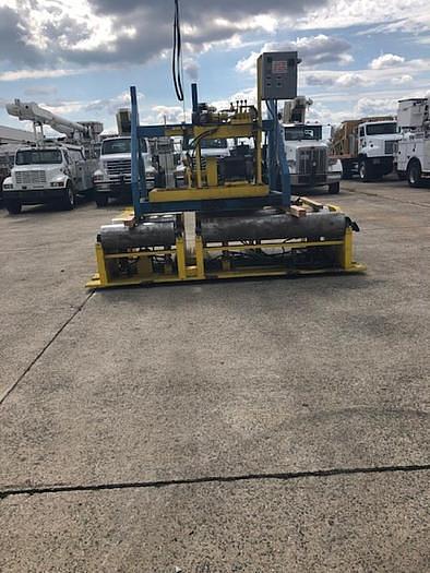 Used 120" ROLL SAW  L & M INDUSTRIES 72" ROLL DIAMETER CAPACITY